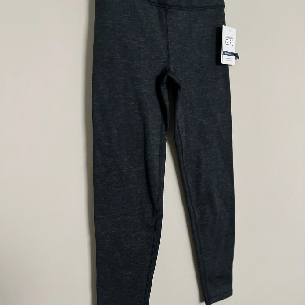 Athleta Girl Polartec Fleece Lined Leggings XXL 16 NWT Thermal Athletic Tights